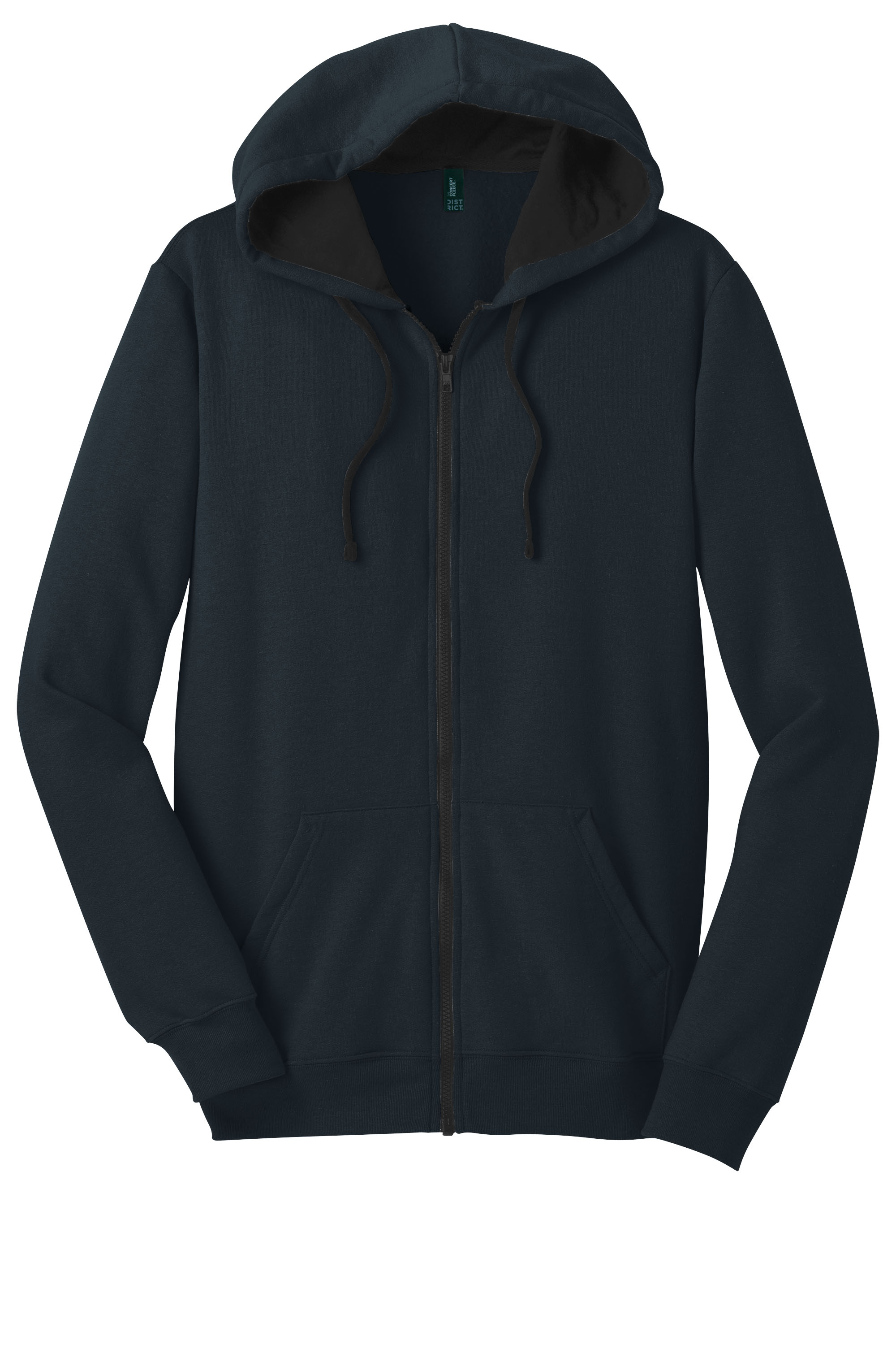 District® - Young Mens The Concert Fleece™  Full-Zip Hoodie