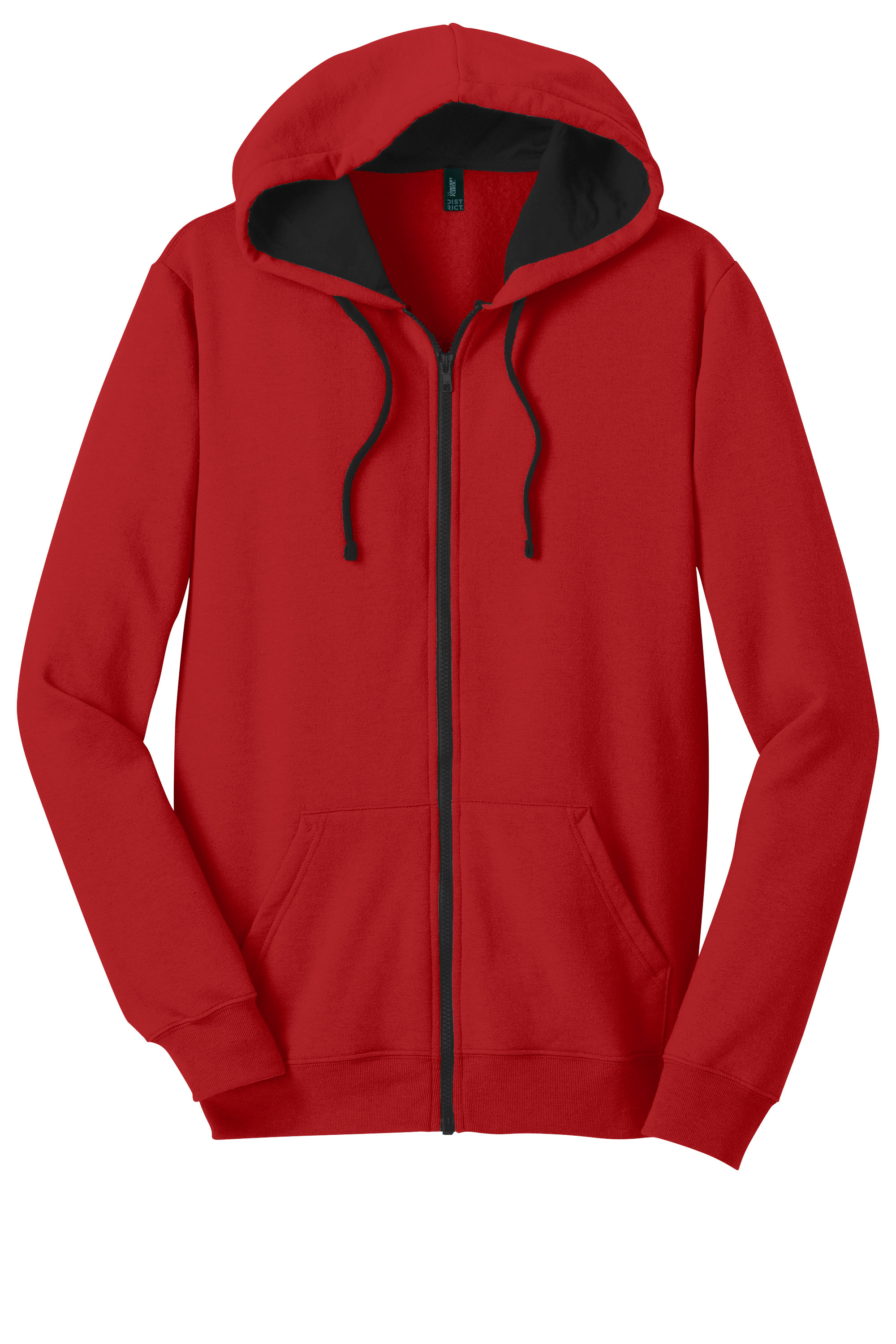 District® - Young Mens The Concert Fleece™  Full-Zip Hoodie