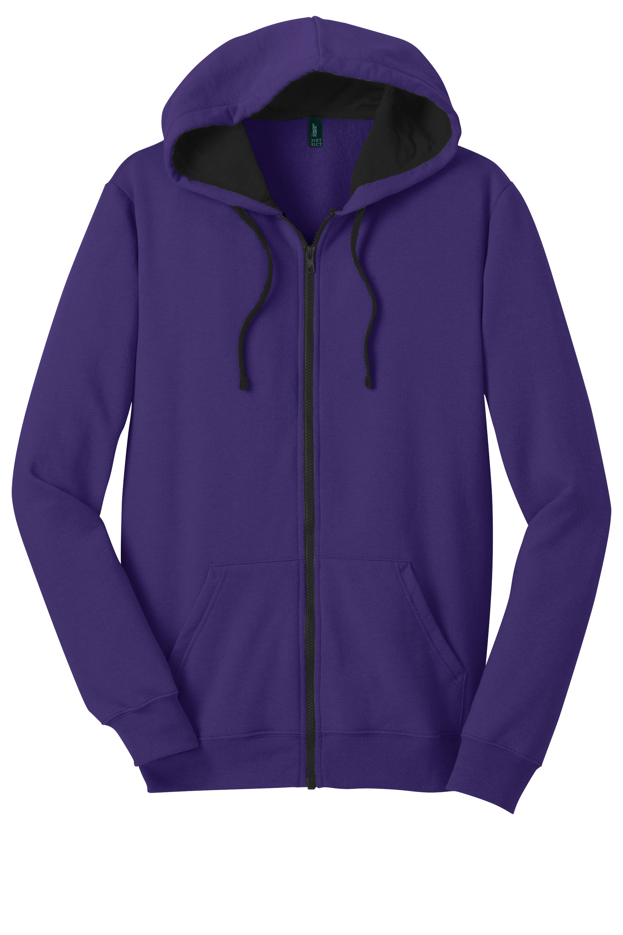District® - Young Mens The Concert Fleece™  Full-Zip Hoodie