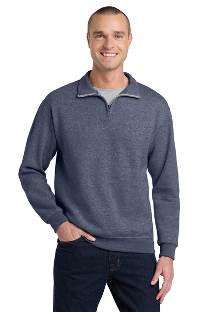JERZEES® - NuBlend® 1/4-Zip Cadet Collar Sweatshirt