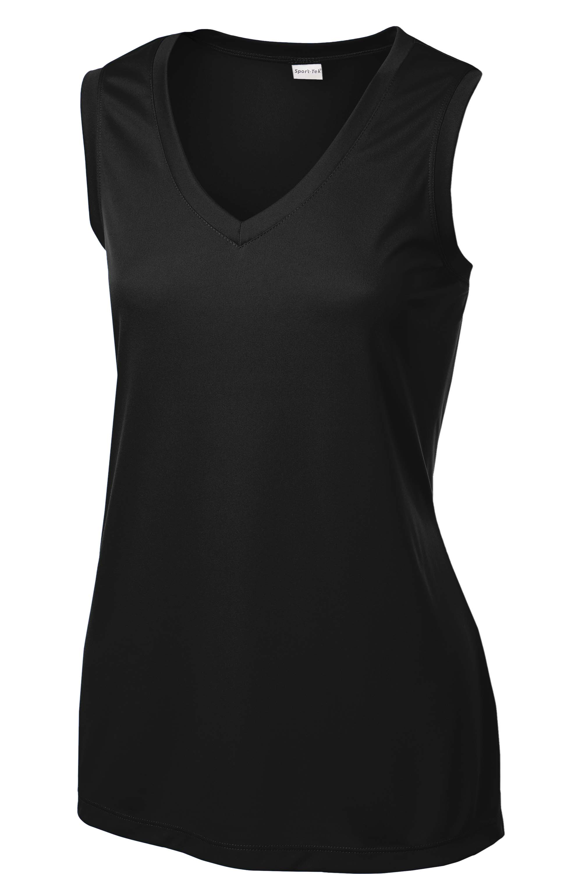 Sport-Tek® Ladies Sleeveless Competitor™ V-Neck Tee