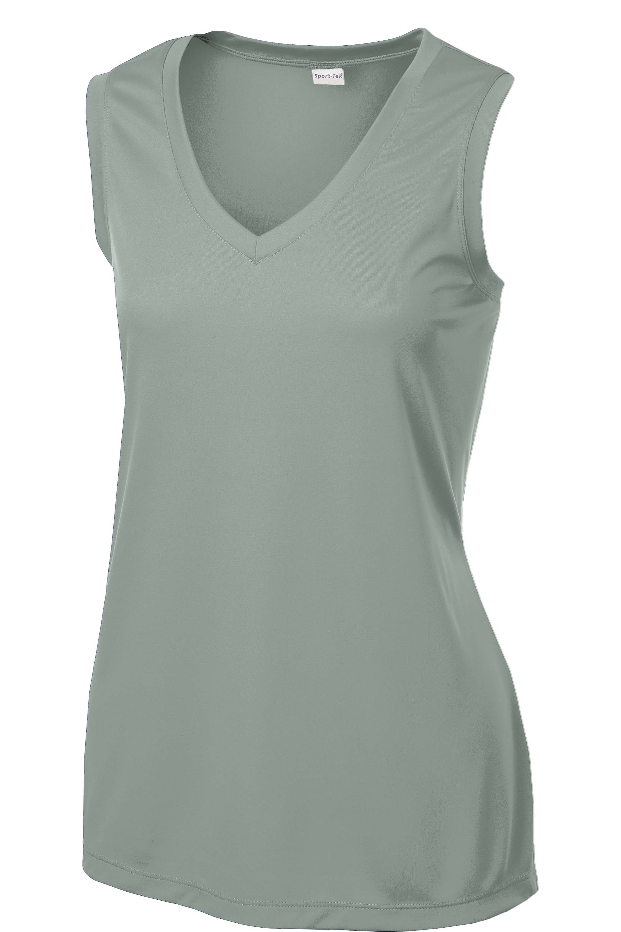 Sport-Tek® Ladies Sleeveless Competitor™ V-Neck Tee