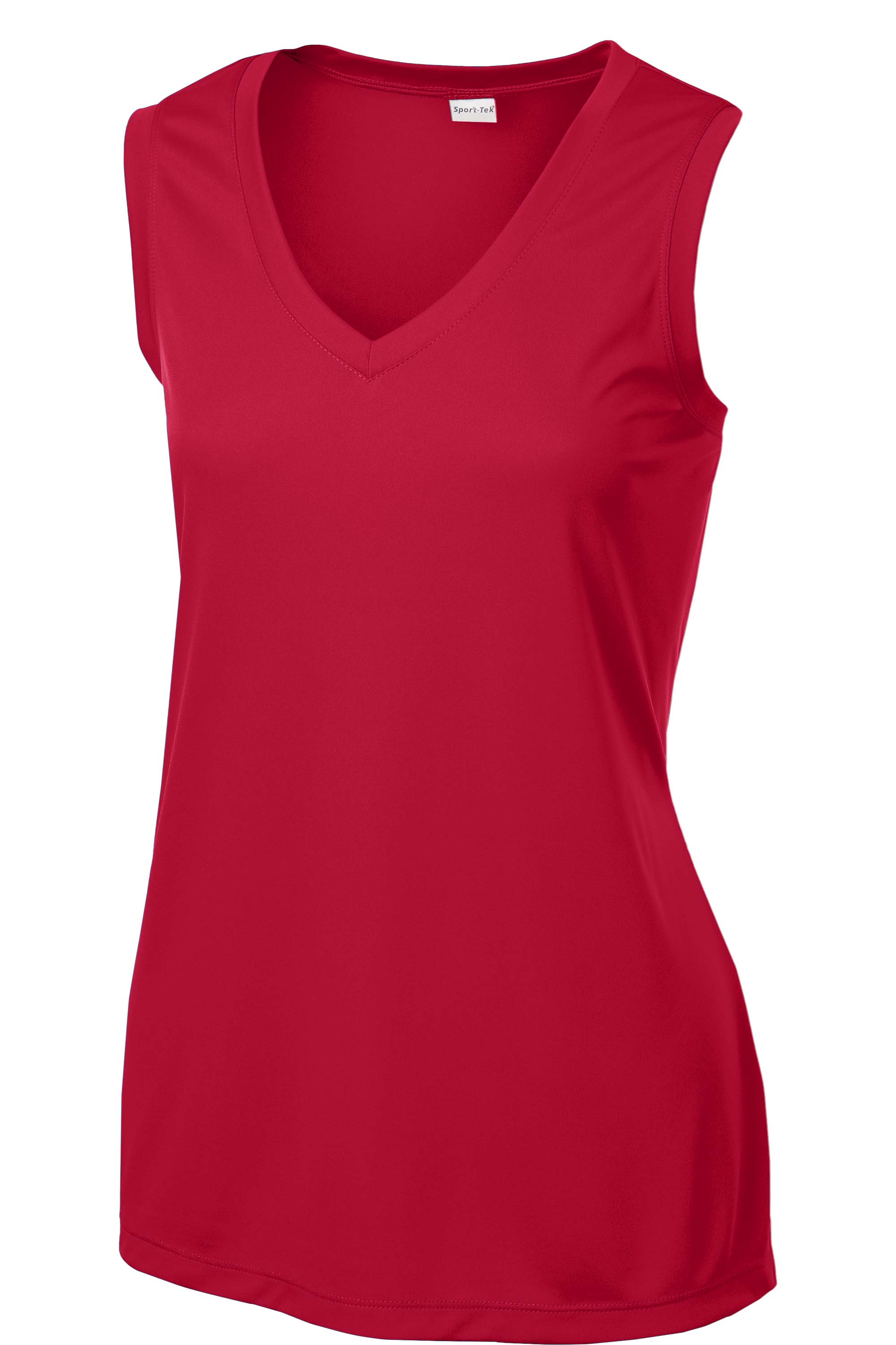 Sport-Tek® Ladies Sleeveless Competitor™ V-Neck Tee