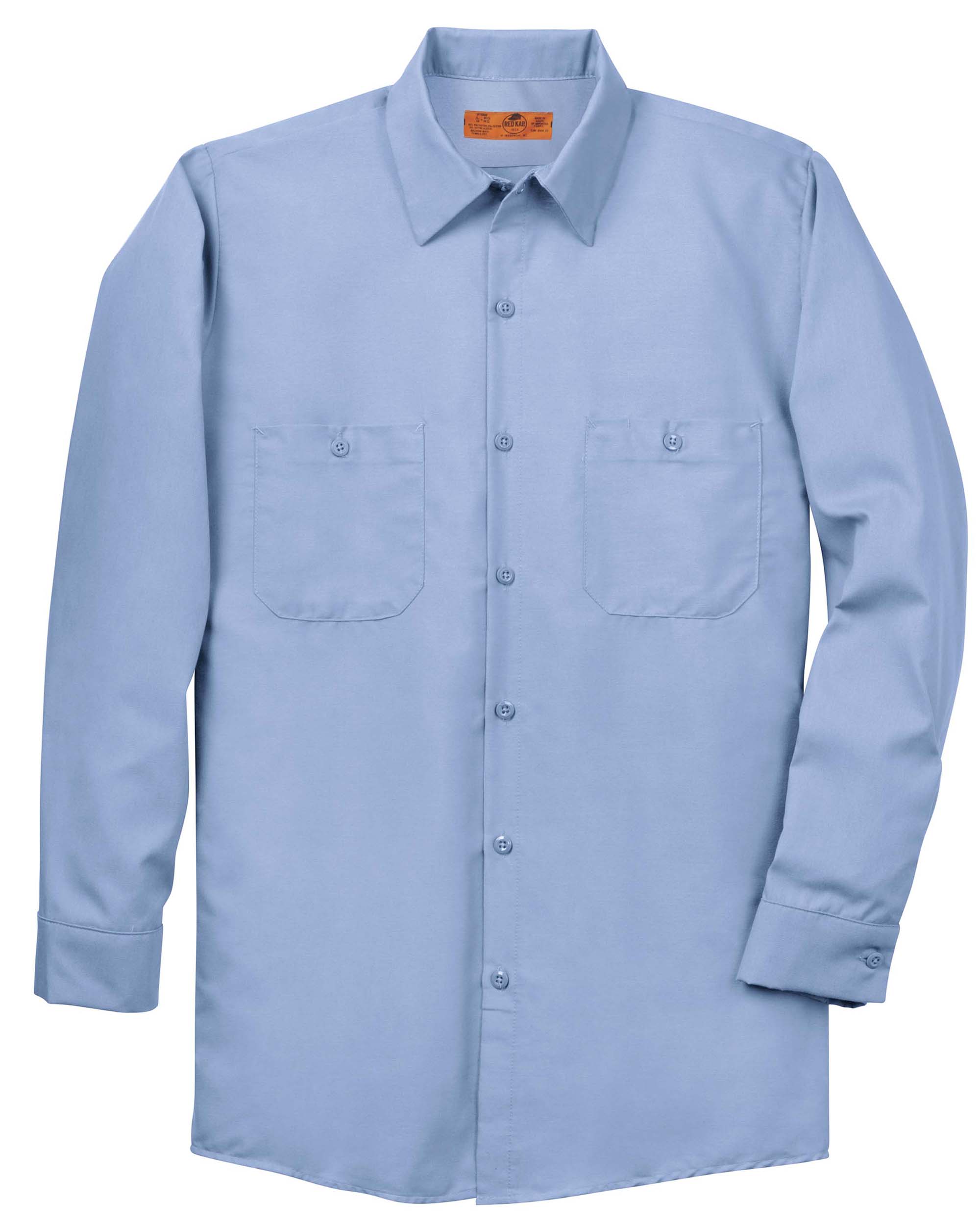 Red Kap® Long Size, Long Sleeve Industrial Work Shirt