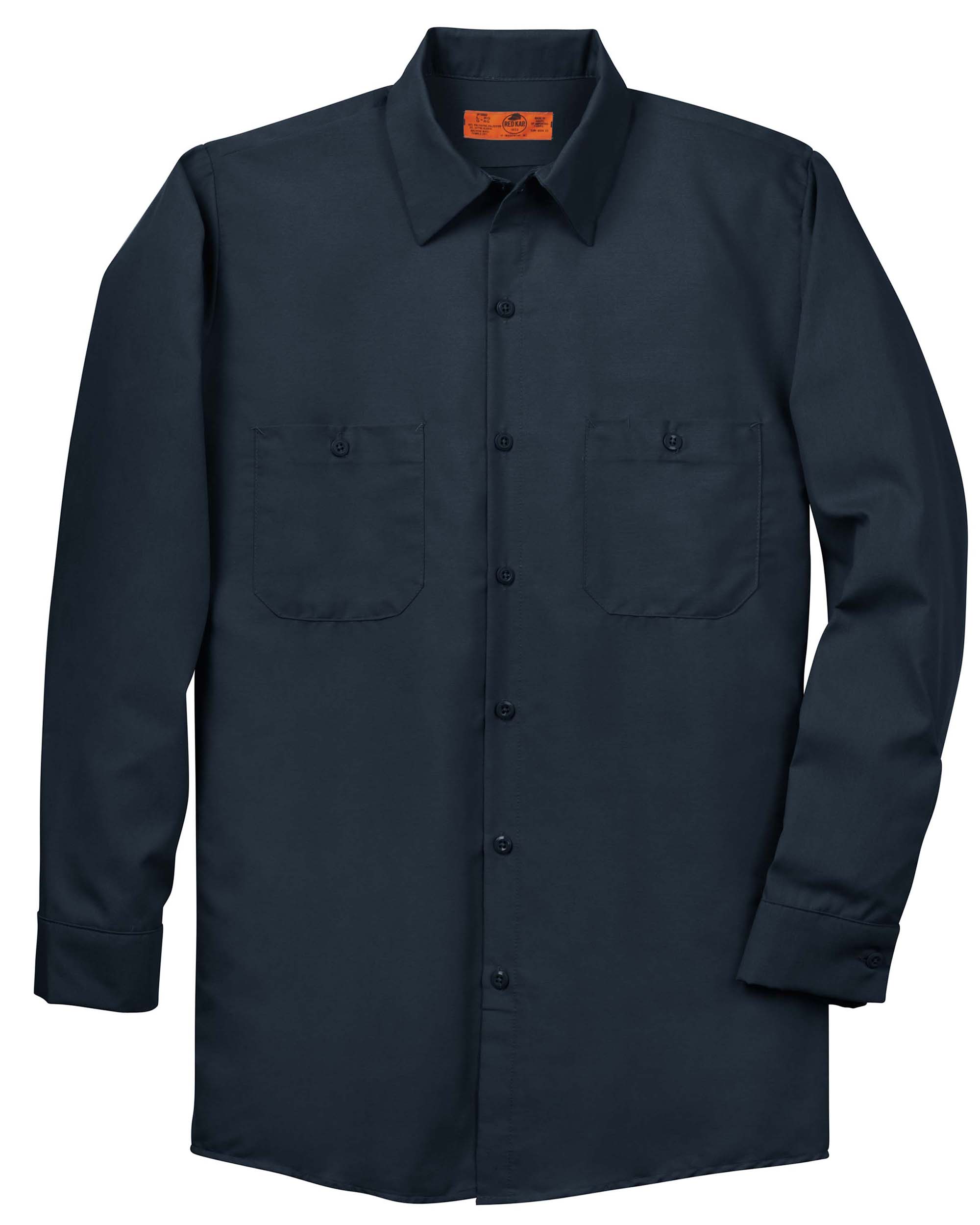 Red Kap® Long Size, Long Sleeve Industrial Work Shirt