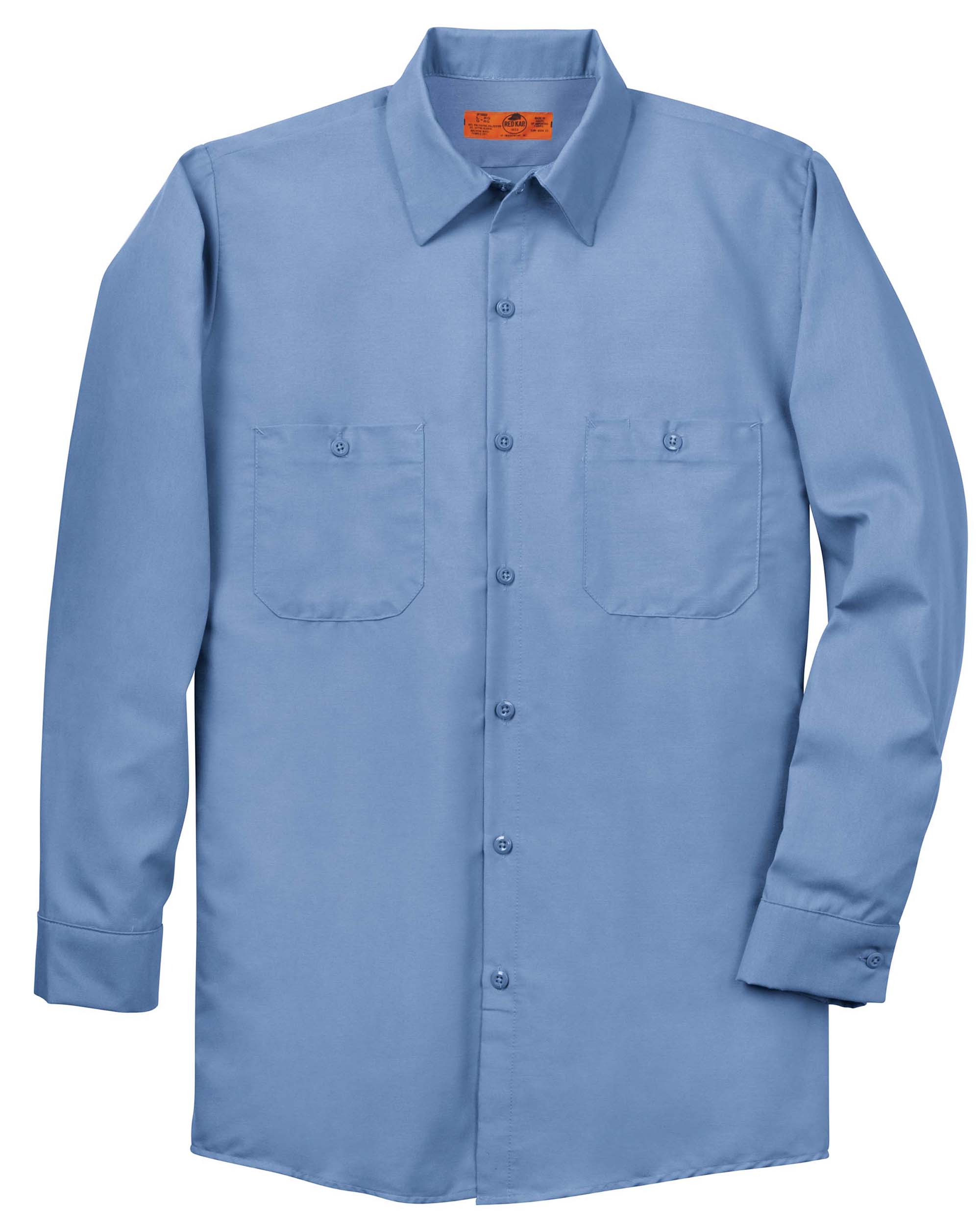 Red Kap® Long Size, Long Sleeve Industrial Work Shirt