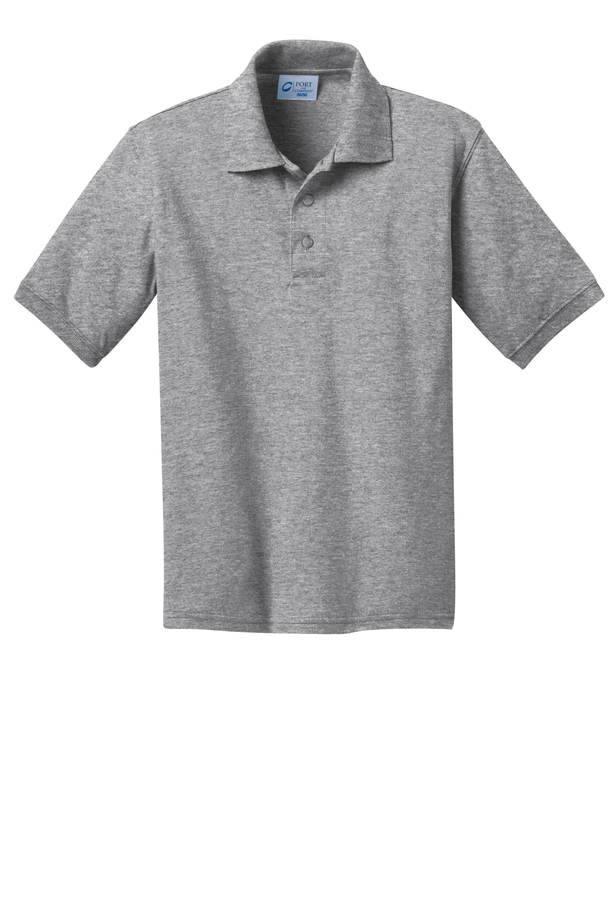 Port & Company® Youth Core Blend Jersey Knit Polo