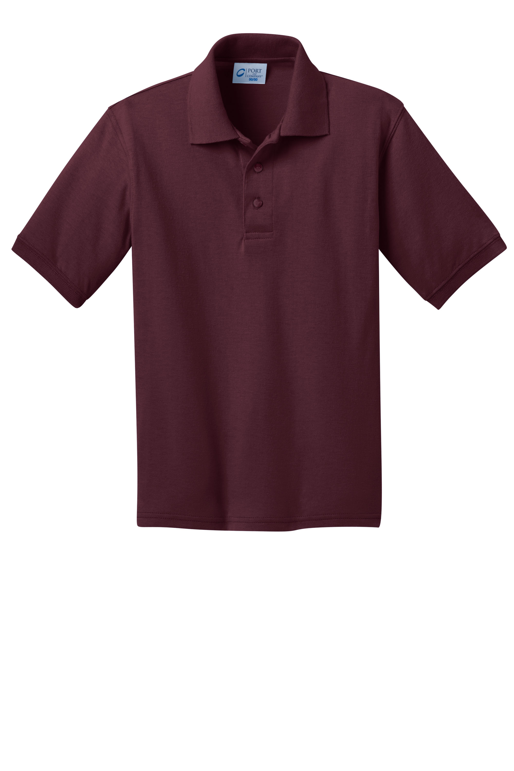 Port & Company® Youth Core Blend Jersey Knit Polo