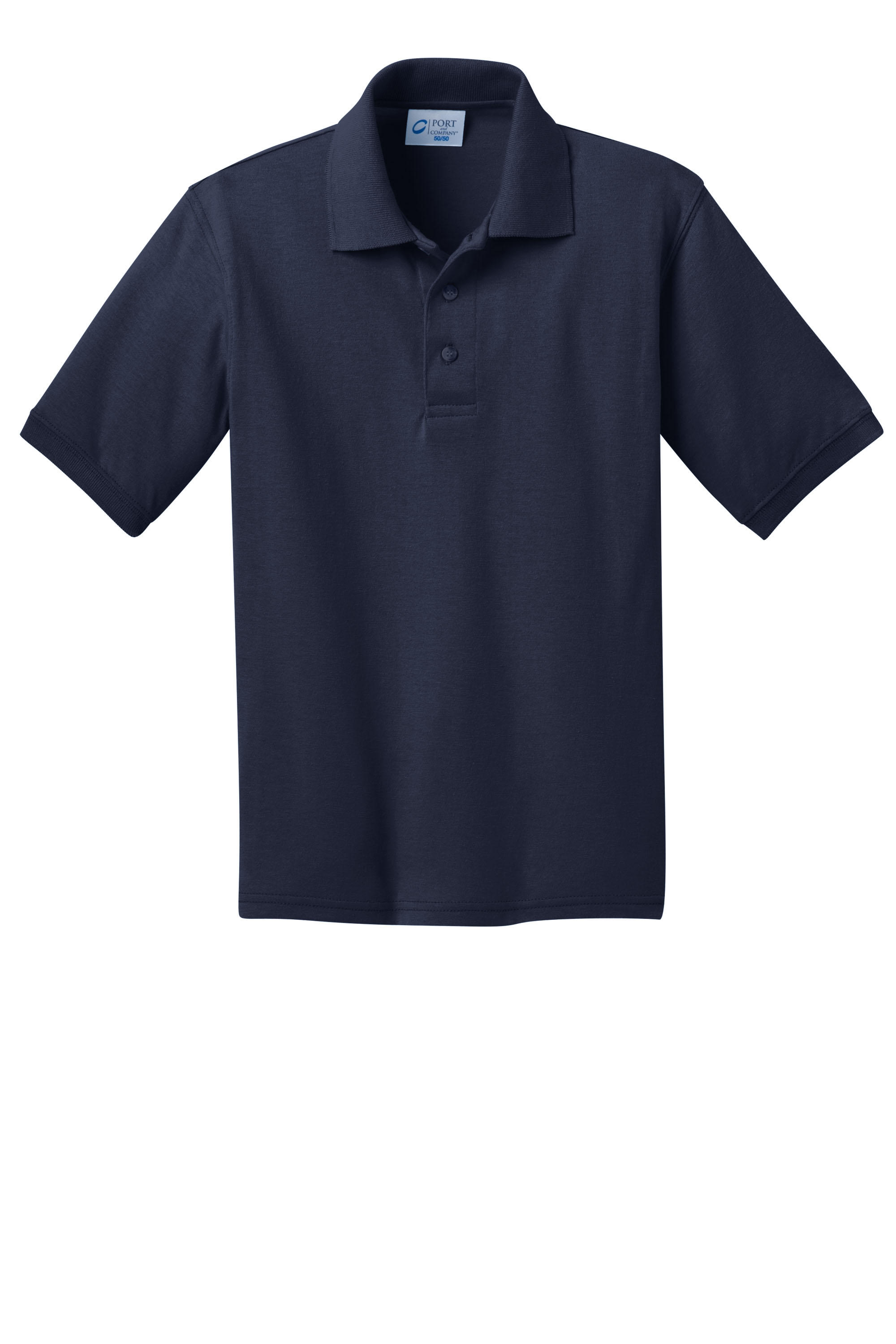 Port & Company® Youth Core Blend Jersey Knit Polo