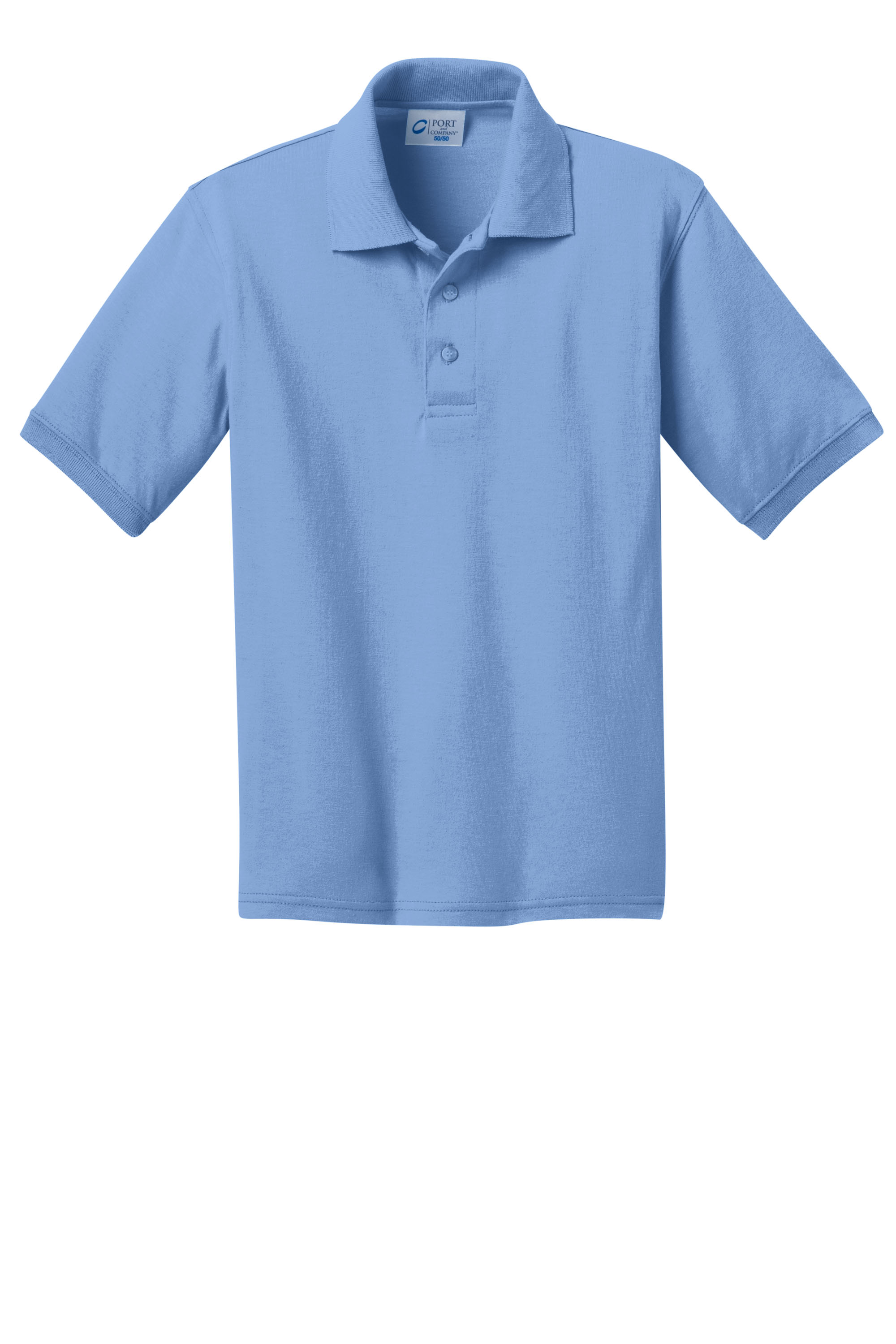 Port & Company® Youth Core Blend Jersey Knit Polo