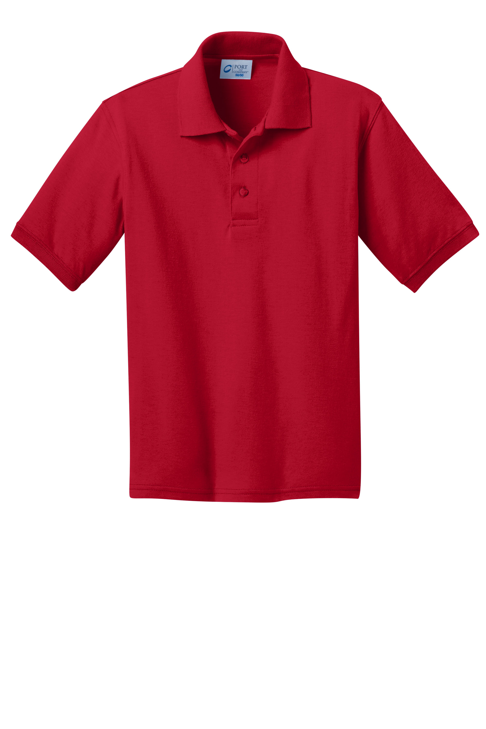 Port & Company® Youth Core Blend Jersey Knit Polo