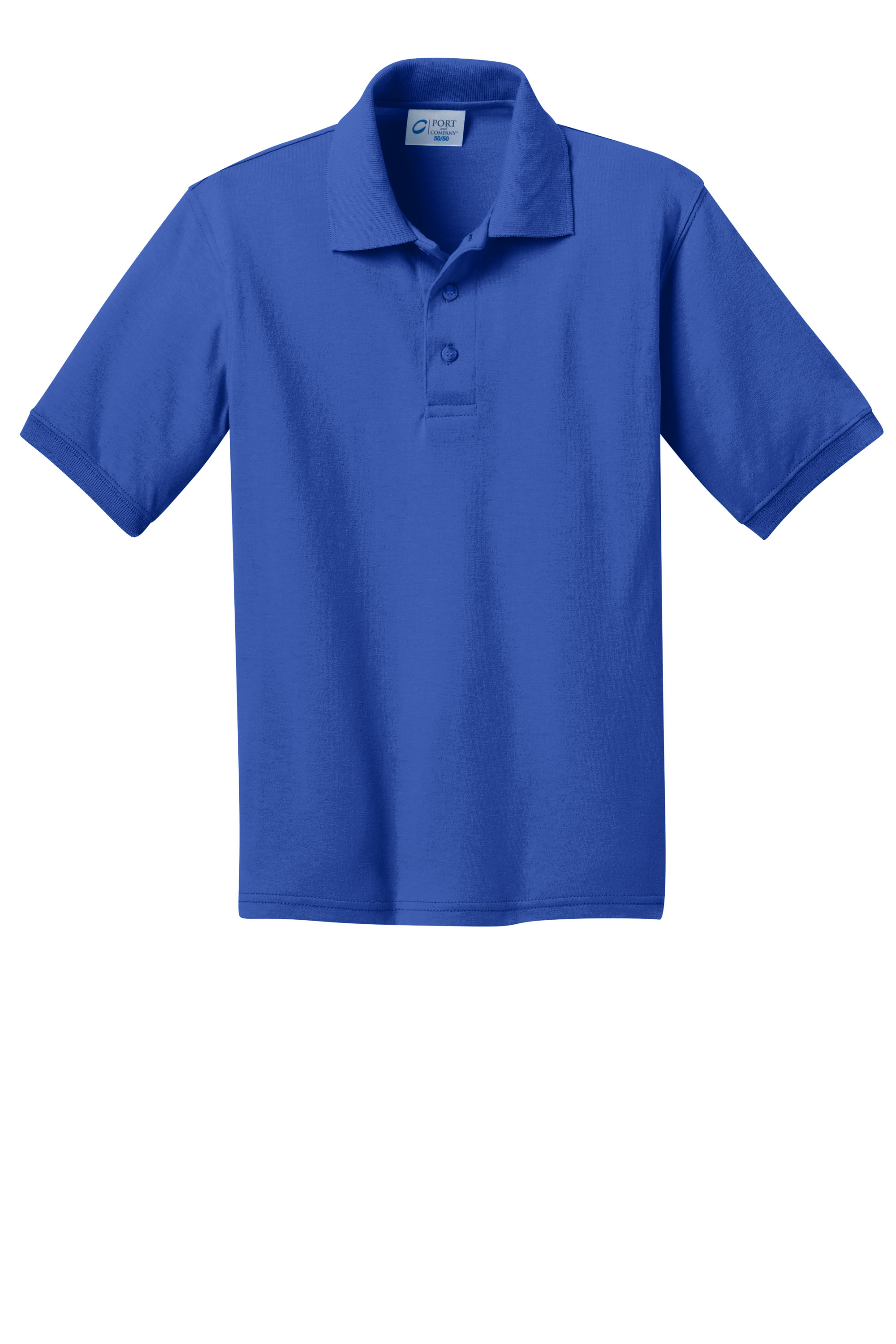 Port & Company® Youth Core Blend Jersey Knit Polo