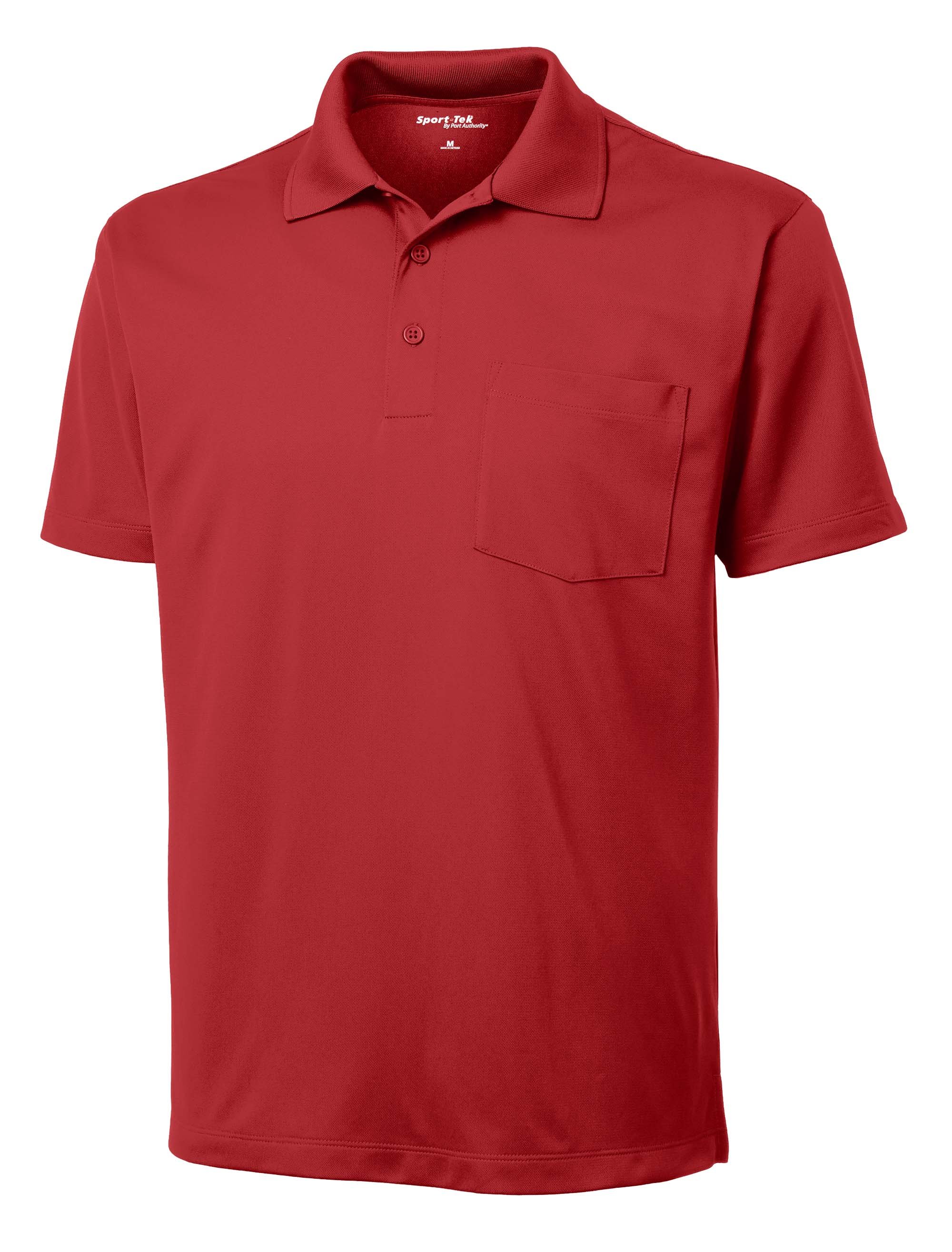 Sport-Tek® Micropique Sport-Wick® Pocket Polo