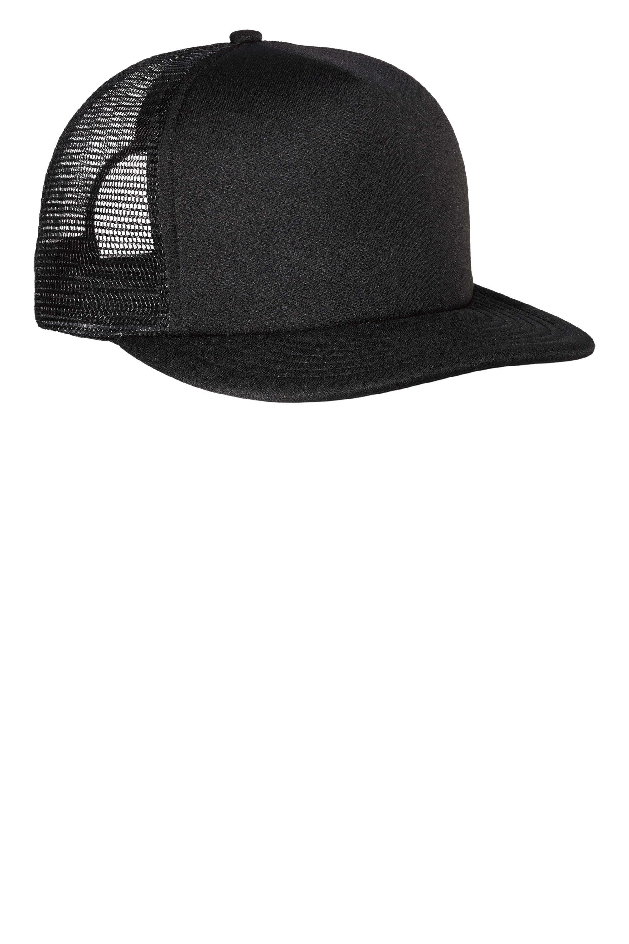 District® - Flat Bill Snapback Trucker Cap