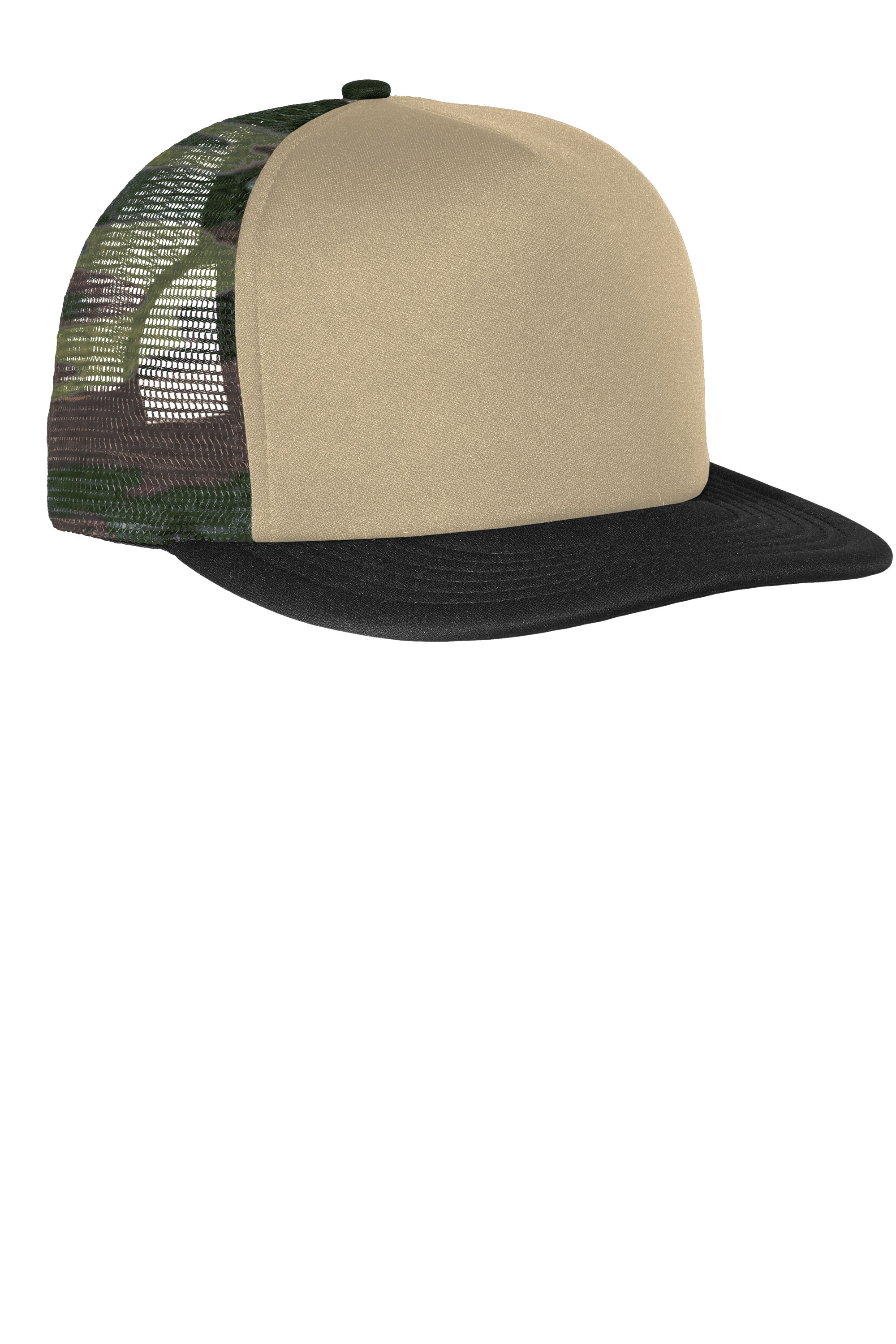 District® - Flat Bill Snapback Trucker Cap