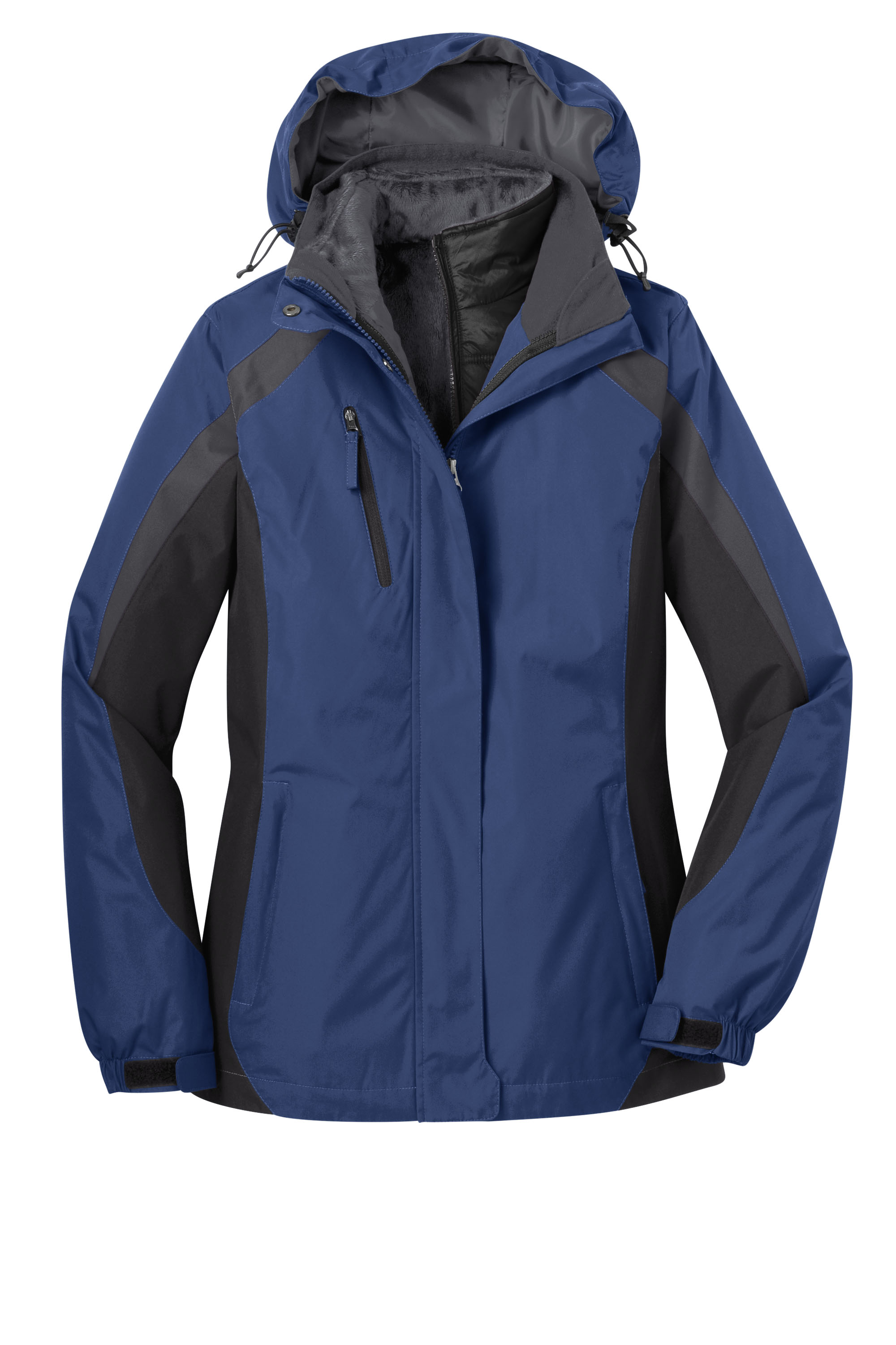 Port Authority® Ladies Colorblock 3-in-1 Jacket