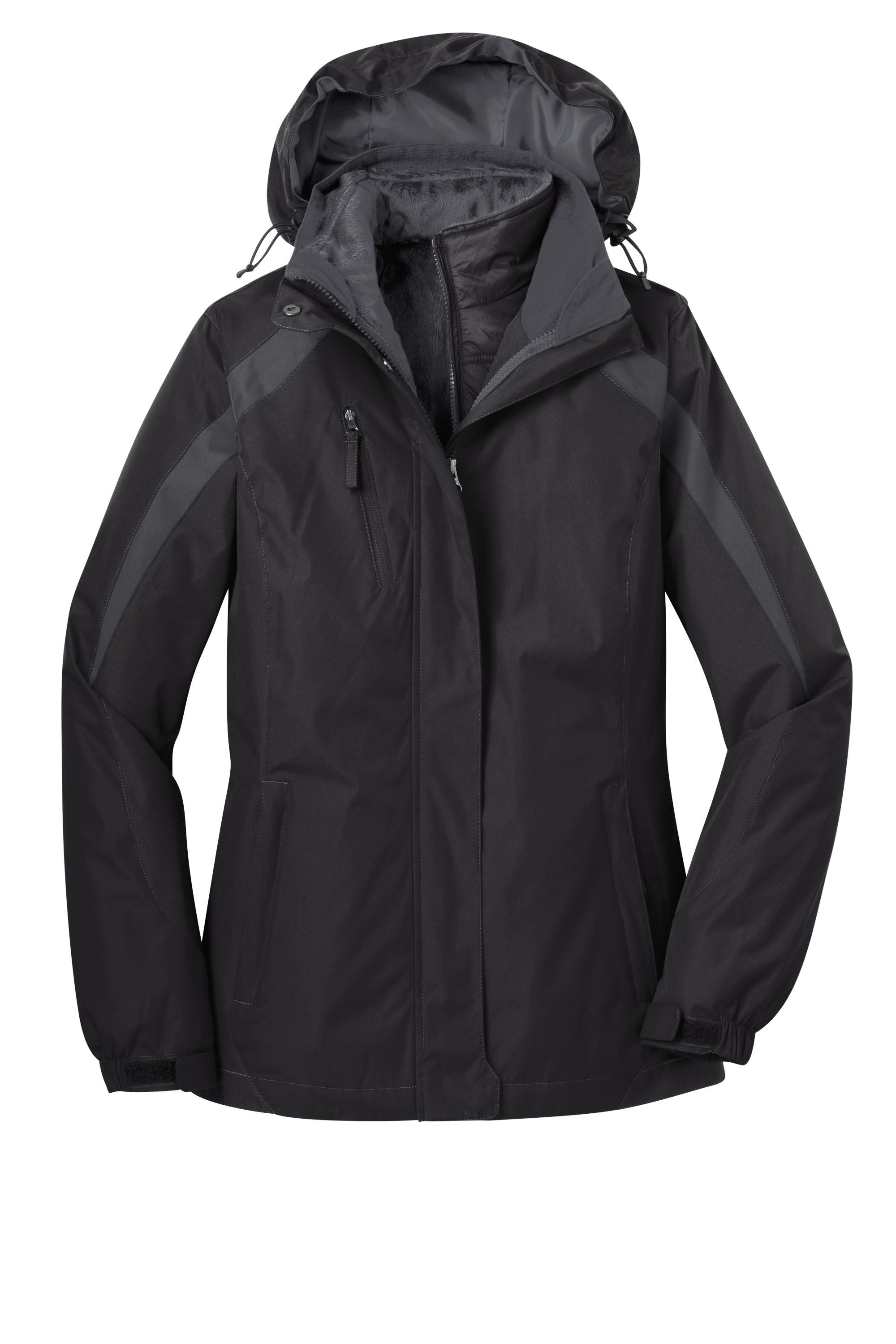 Port Authority® Ladies Colorblock 3-in-1 Jacket