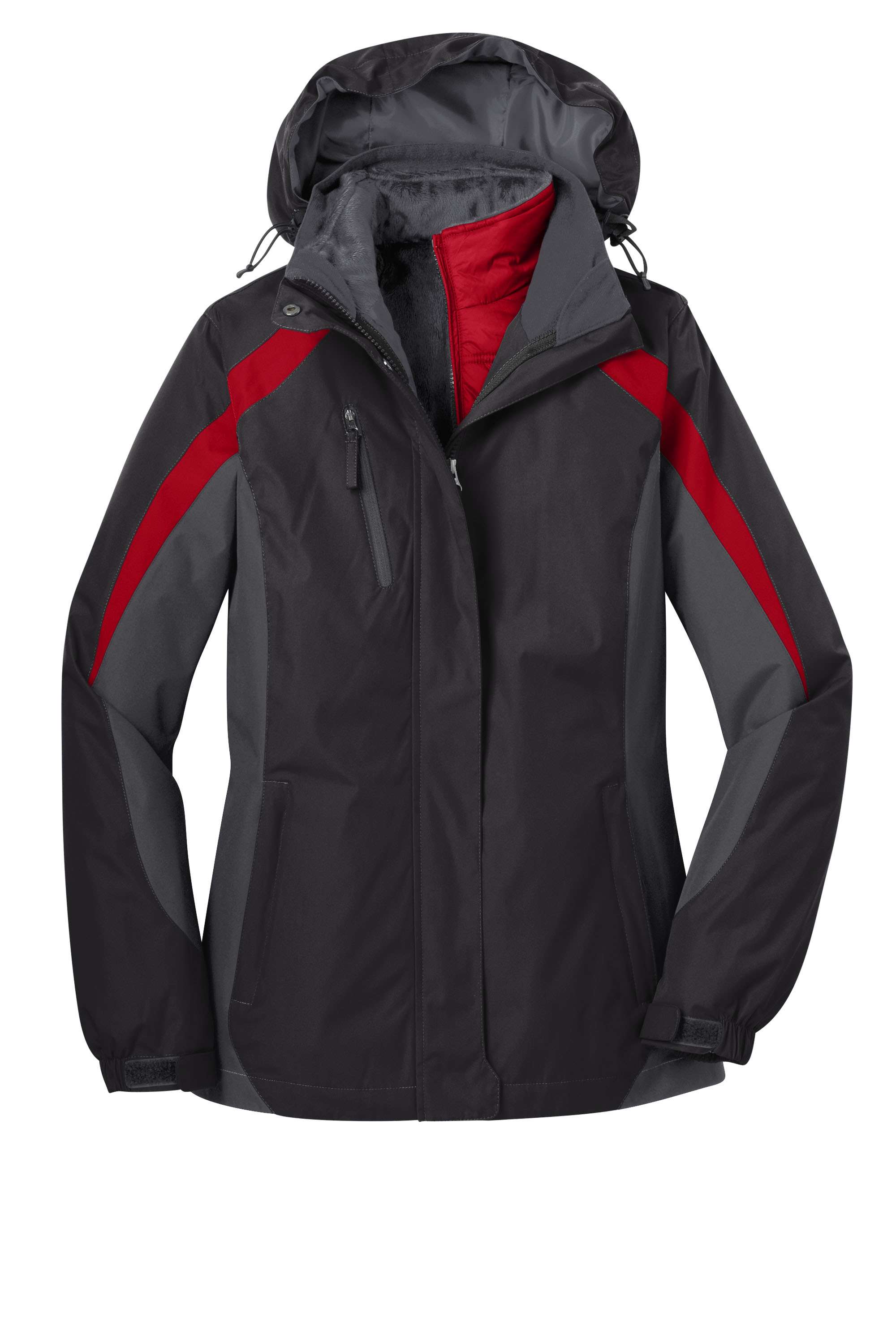 Port Authority® Ladies Colorblock 3-in-1 Jacket