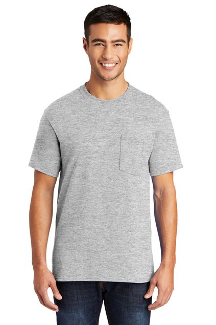 Port & Company® Tall Core Blend Pocket Tee