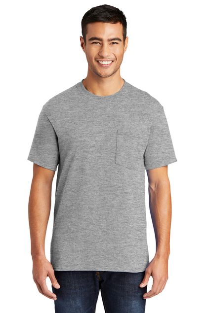 Port & Company® Tall Core Blend Pocket Tee