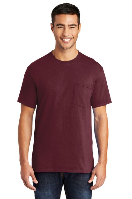 Port & Company® Tall Core Blend Pocket Tee