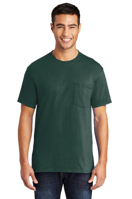 Port & Company® Tall Core Blend Pocket Tee