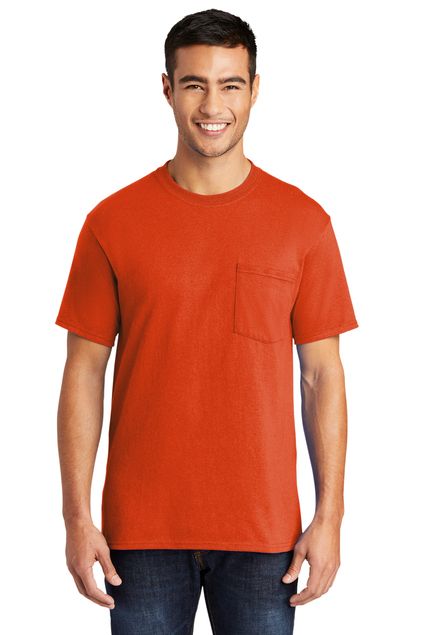 Port & Company® Tall Core Blend Pocket Tee