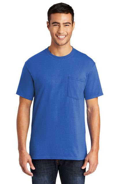 Port & Company® Tall Core Blend Pocket Tee