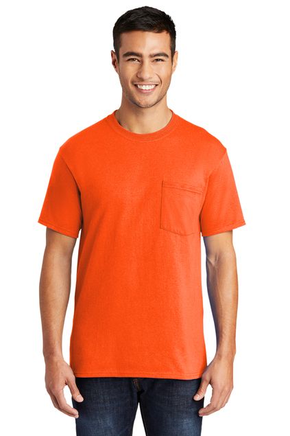 Port & Company® Tall Core Blend Pocket Tee