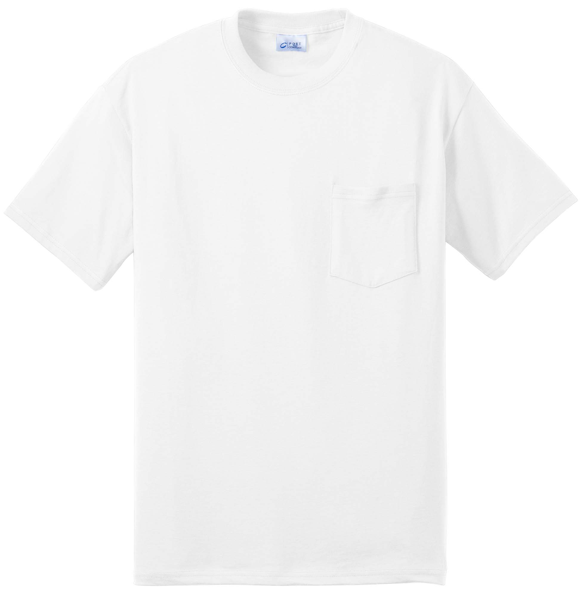 Port & Company® Tall Core Blend Pocket Tee