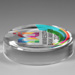 Prestige Round Glass Paperweight