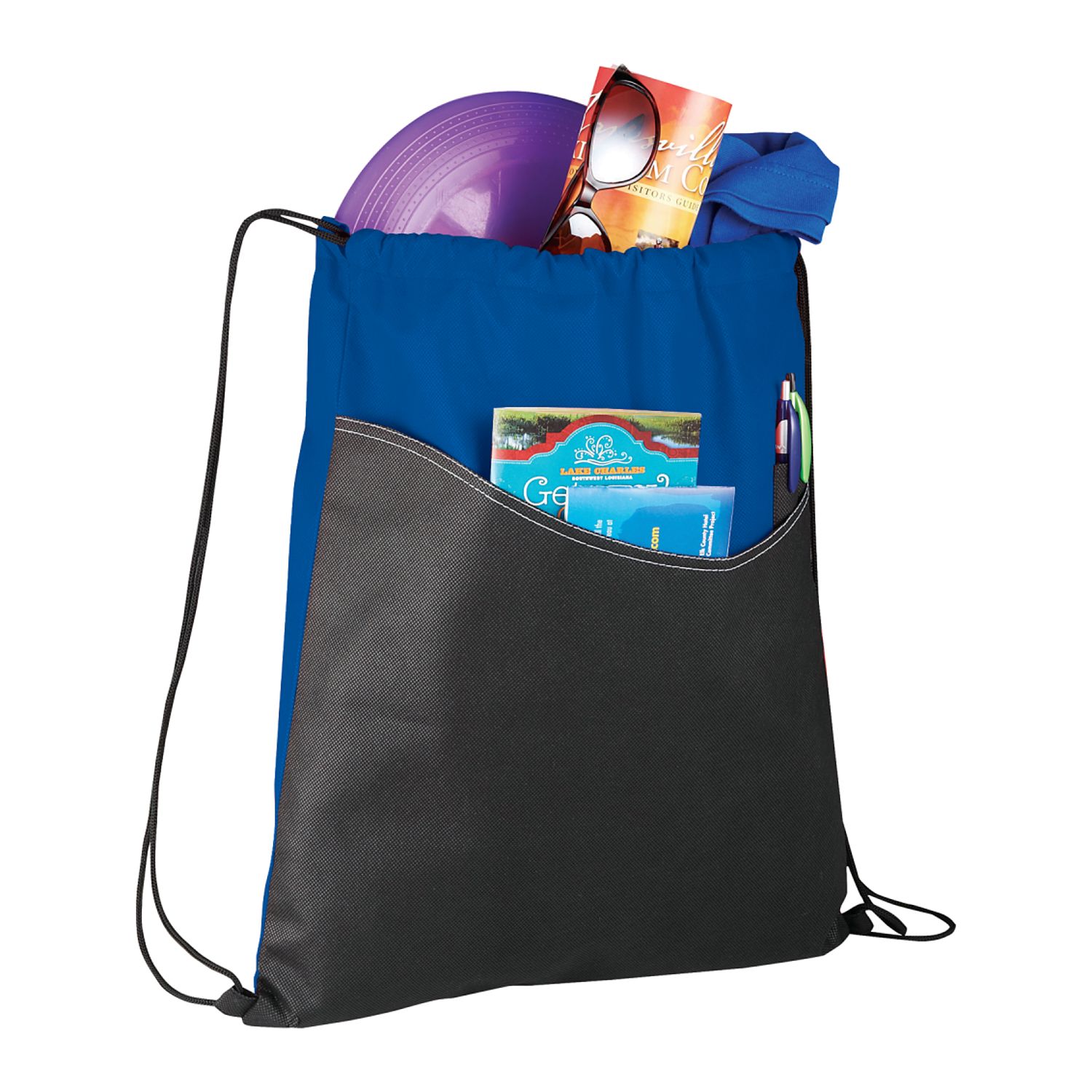Rivers Non-Woven Drawstring Bag