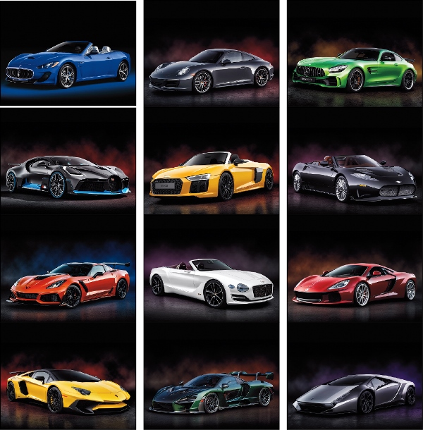 Exotic Sports Cars - Stapled