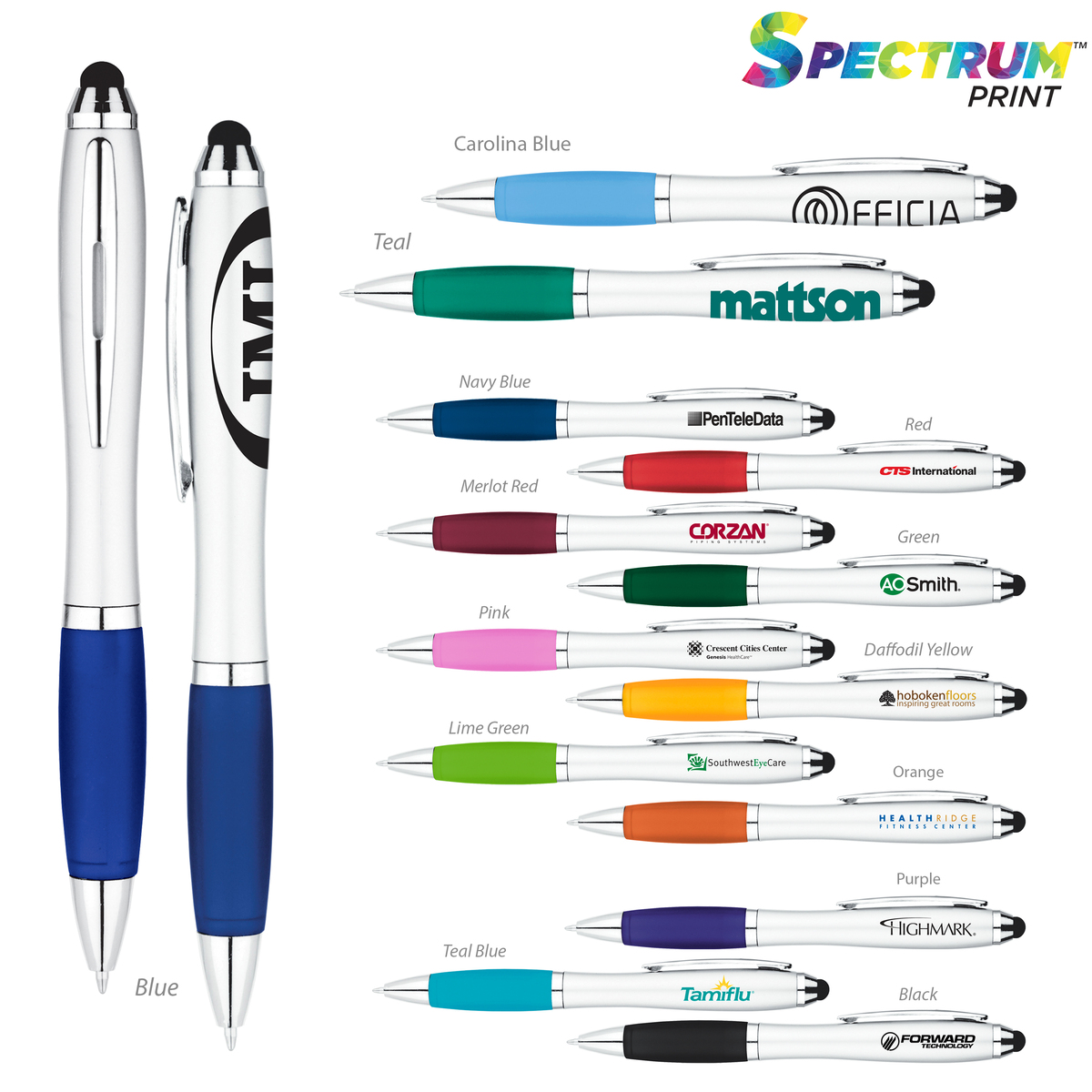 Curvaceous Ballpoint Stylus