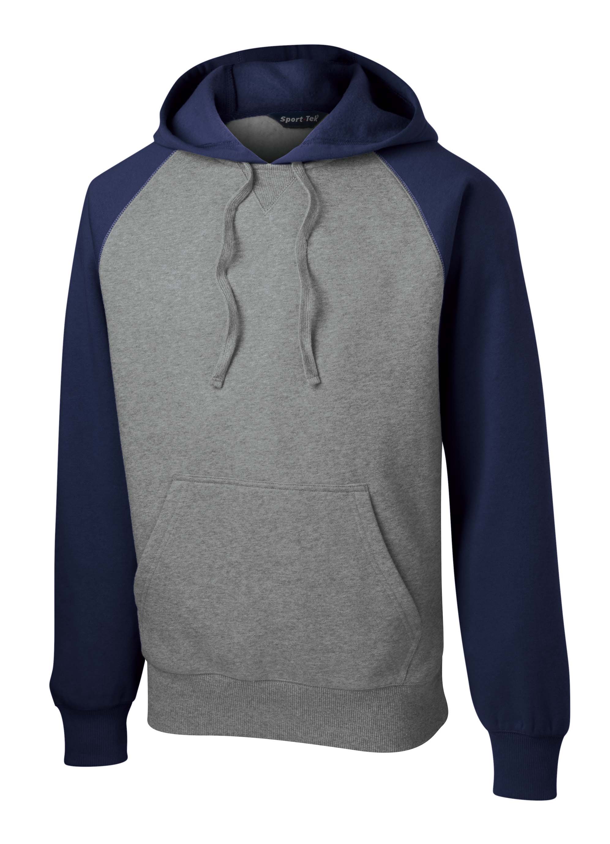 Sport-Tek® Raglan Colorblock Pullover Hooded Sweatshirt