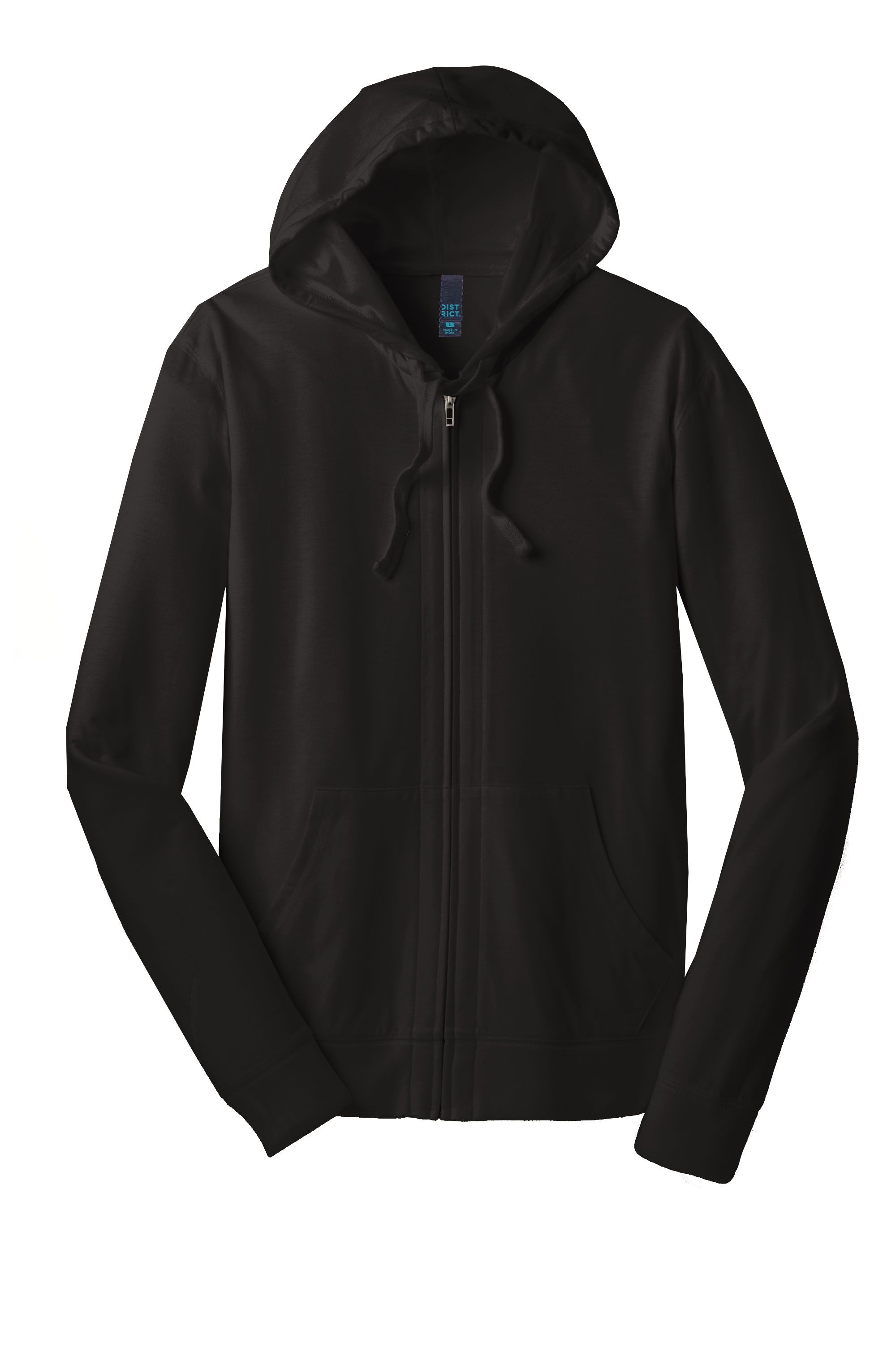 District® Young Mens Jersey Full-Zip Hoodie