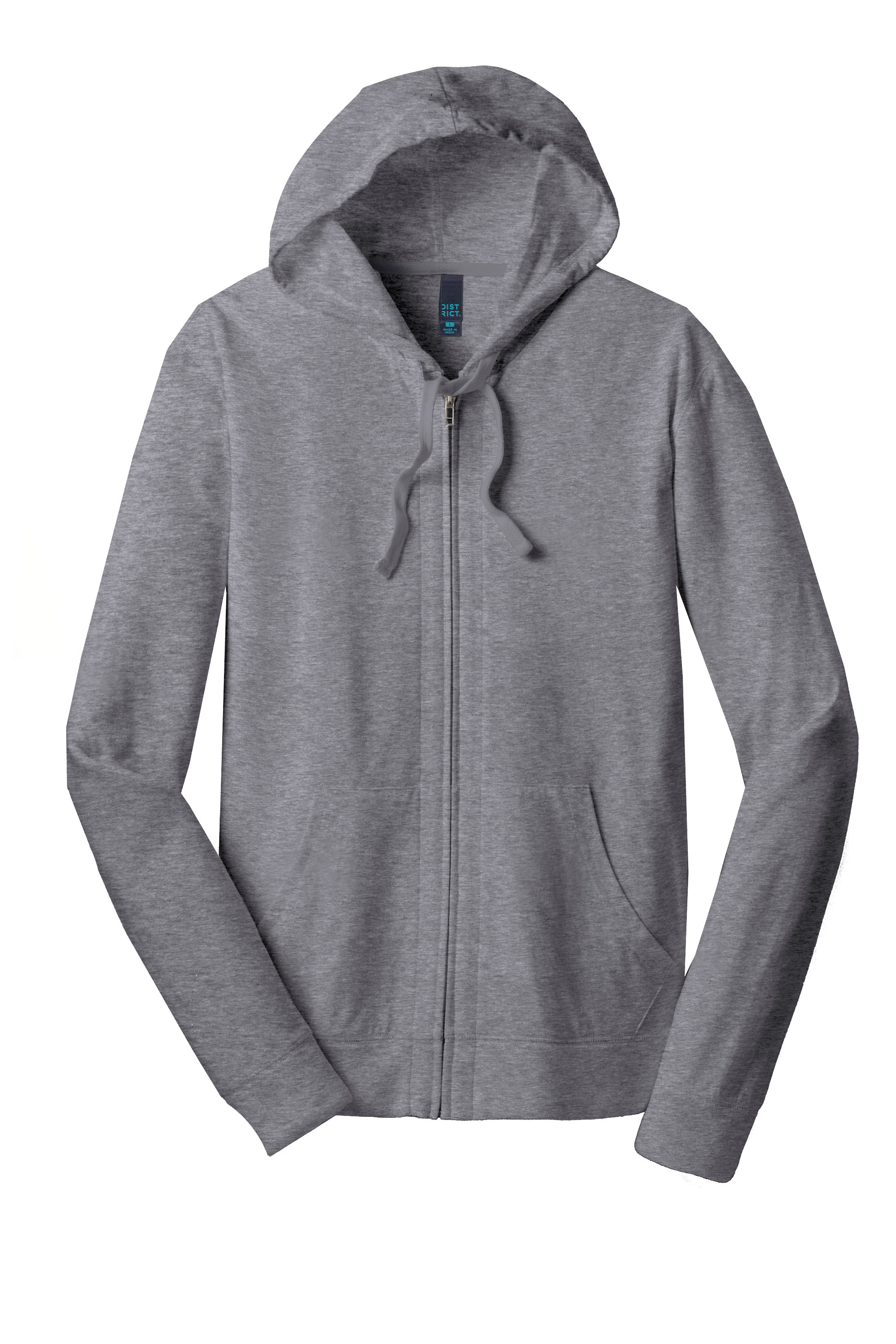 District® Young Mens Jersey Full-Zip Hoodie