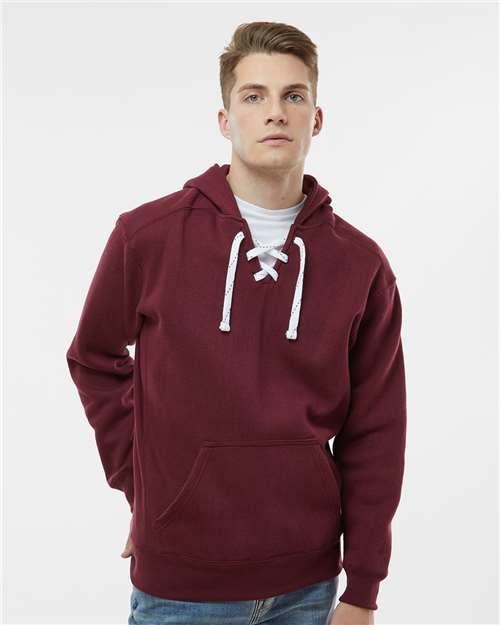 Men's Sport Lace Hooded Sweatshirt