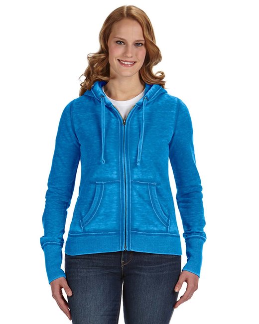 Ladies' Zen Full-Zip Fleece Hooded Sweatshirt