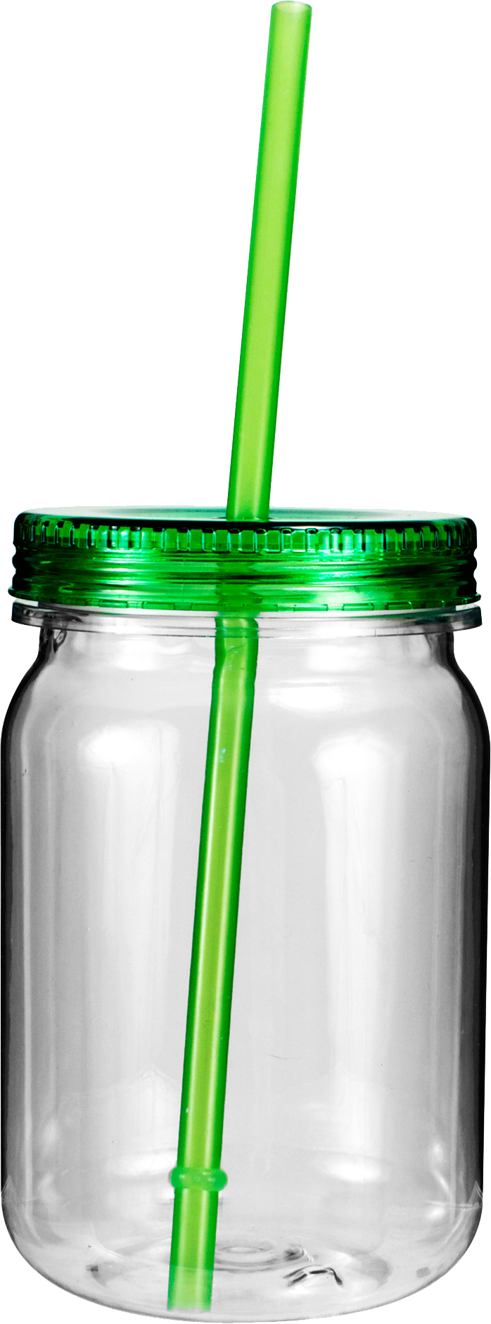 24 oz. Plastic Mason Jar