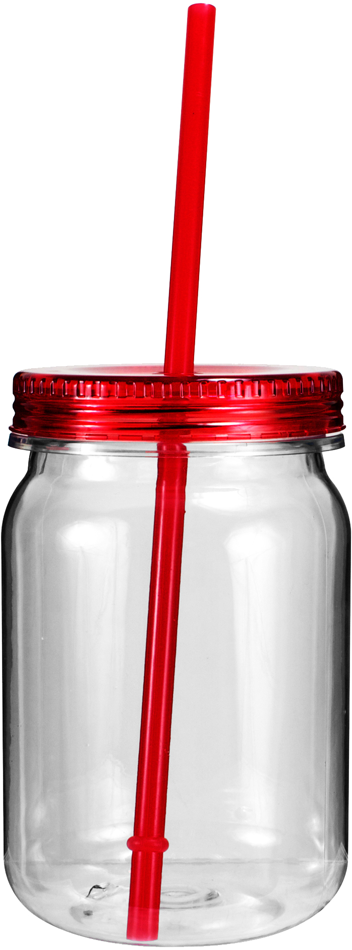 24 oz. Plastic Mason Jar