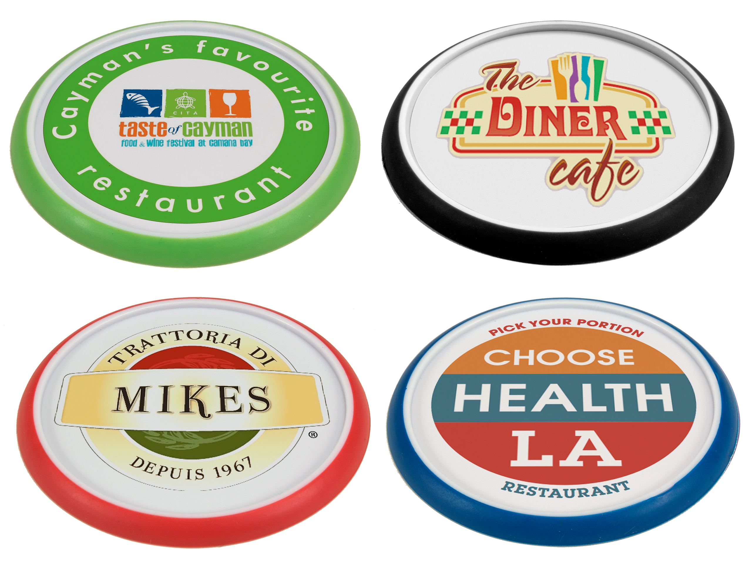 Grip Coaster, Full Color Digital