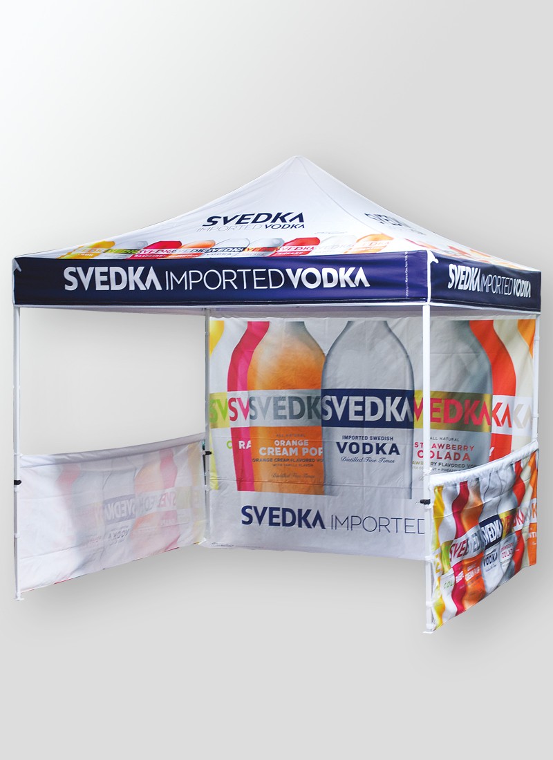 10' Full Color Digital Pop Up Tent
