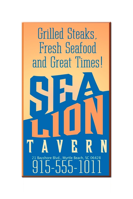 Business Card Magnet