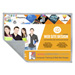 5”x 7” 2-in-1 Microfiber Cleaning Cloth and Towel