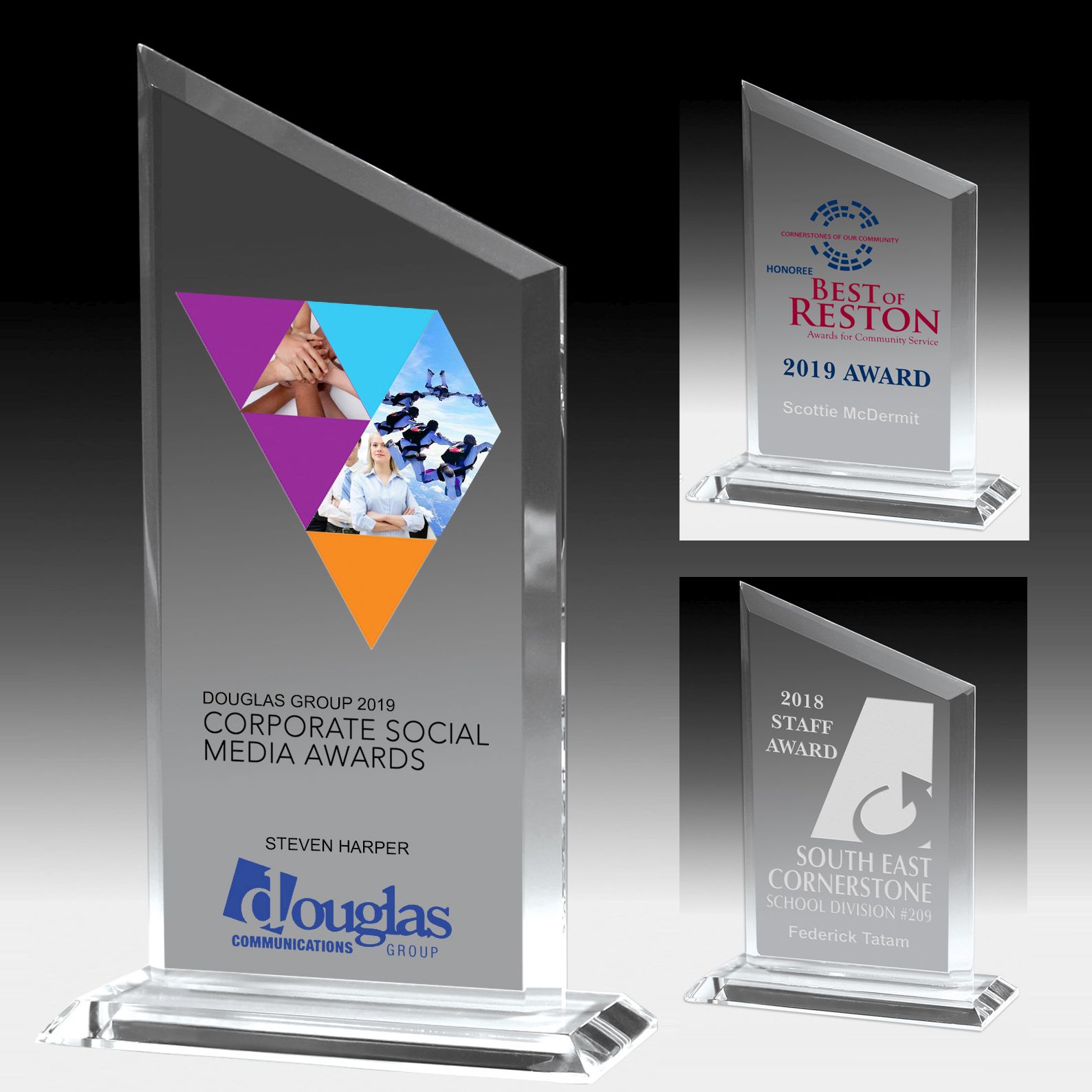 Slim Line Acrylic Billboard Award
