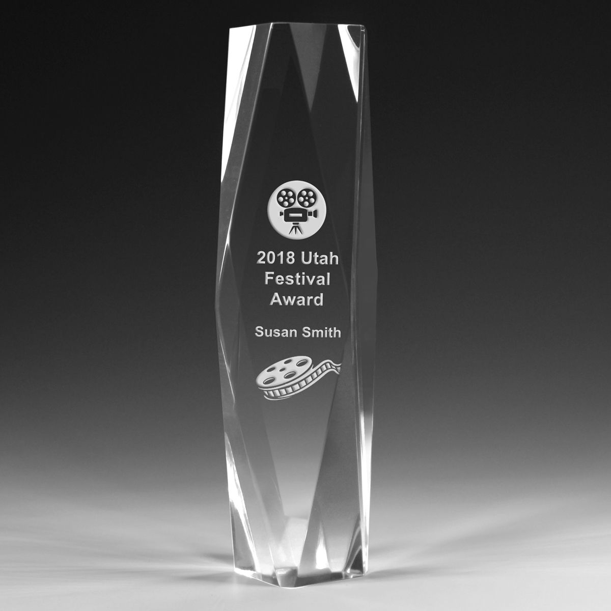 2” Thick Obelisk Acrylic Awards