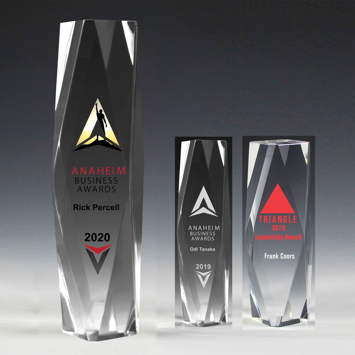 2” Thick Obelisk Acrylic Awards