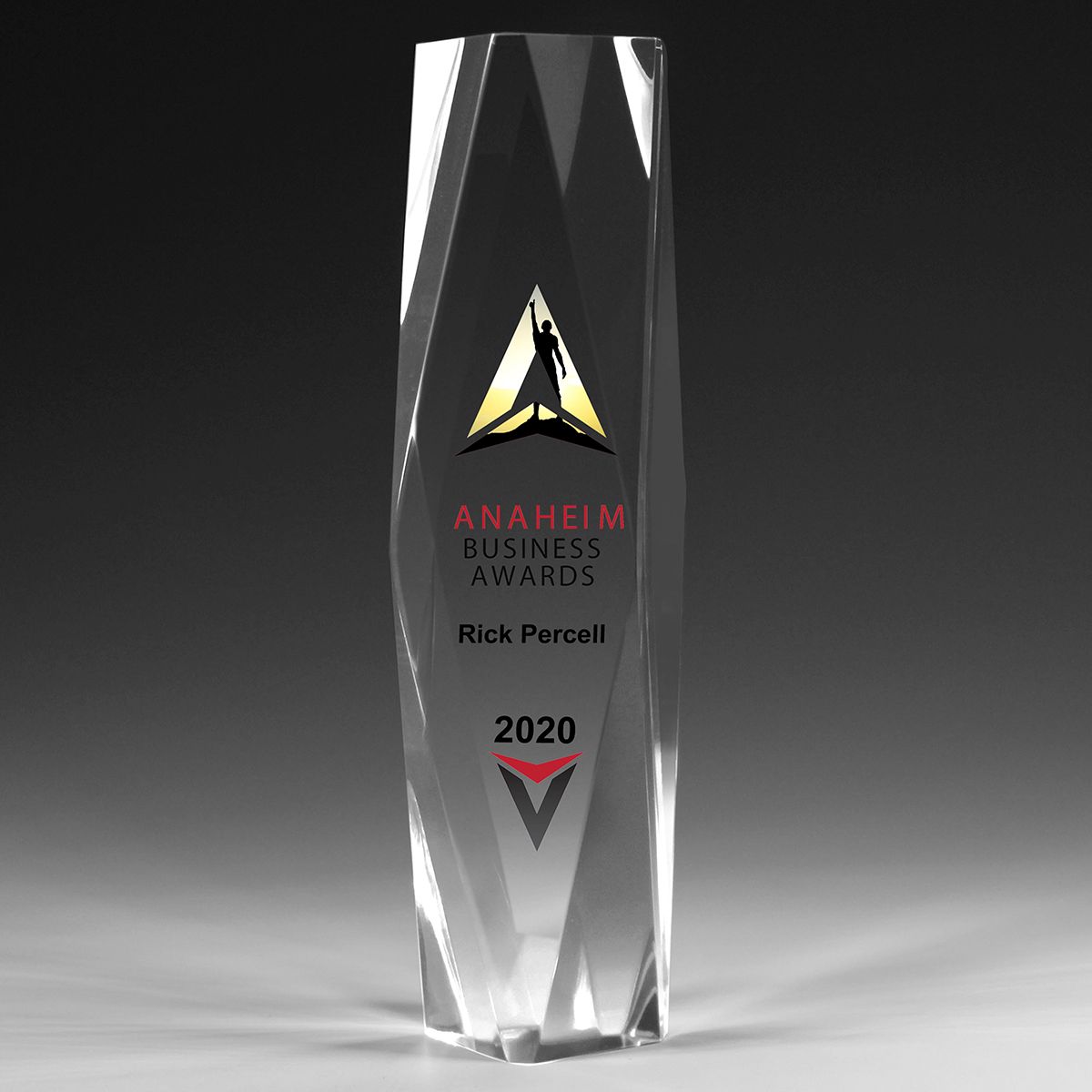 2” Thick Obelisk Acrylic Awards
