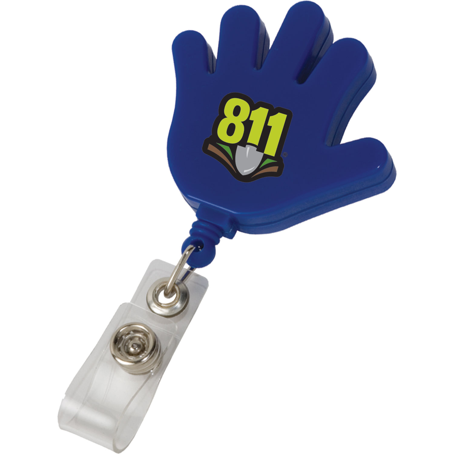 Hand Retractable Badge Holder